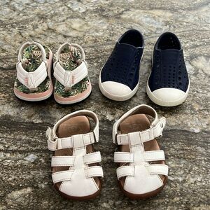Size 4 Baby Shoe Lot